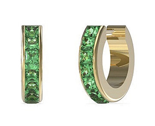 Guess Női fülbevaló -Huggie Me JUBE03134JWYGEMT