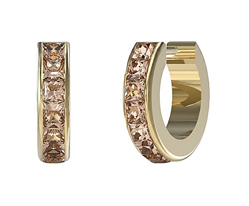 Guess Női fülbevaló - Huggie Me  JUBE03134JWYGPET