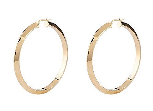 Guess Női fülbevaló - Hoops I did it again JUBE04193JWYGT
