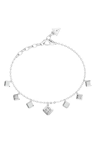 Guess Női karkötő - Ace of diamonds JUBB06179JWRHL
