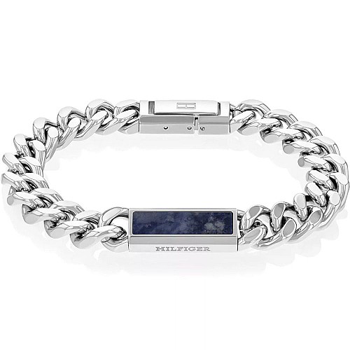 Tommy Hilfiger Férfi Karkötő - Semi Precious On Metal THJ2790538
