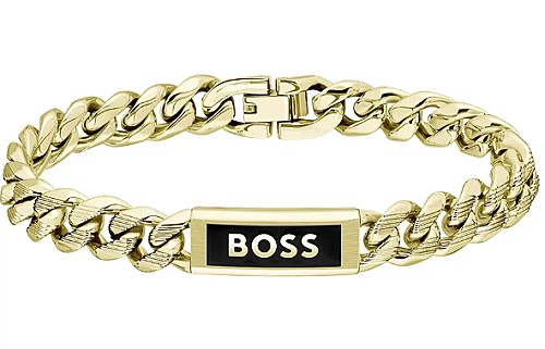 Hugo Boss Férfi karkötő - Kassy Emblem HBJ1580680M