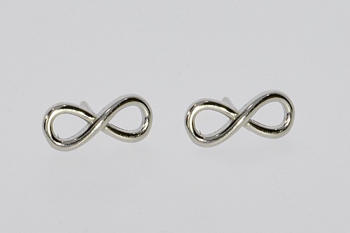 Ezüst fülbevaló - Végtelen
