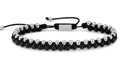 Zeades Férfi Karkötő - Koff Black ZMB02765