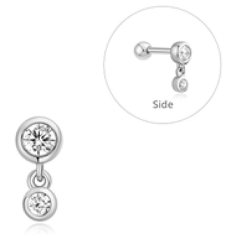 Ania Haie Fülpiercing - E070-09H