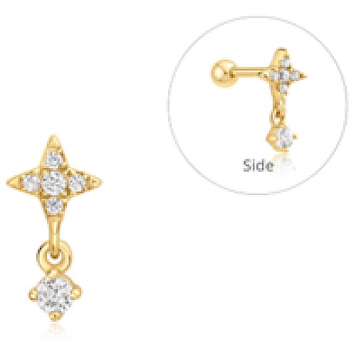 Ania Haie Fülpiercing - E070-12G