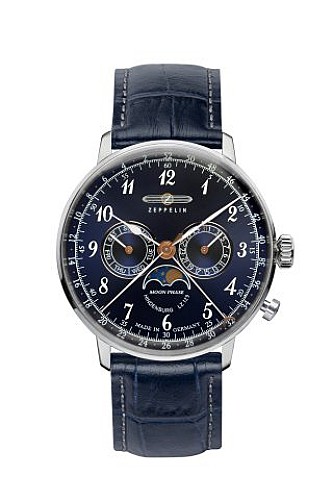 Zeppelin Férfi Karóra - LZ129 Hindenburg Moonphase 7036-3