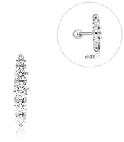 Ania Haie Fülpiercing - E070-06H