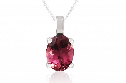 Drágaköves Medál Pink Turmalinnal - RM402
